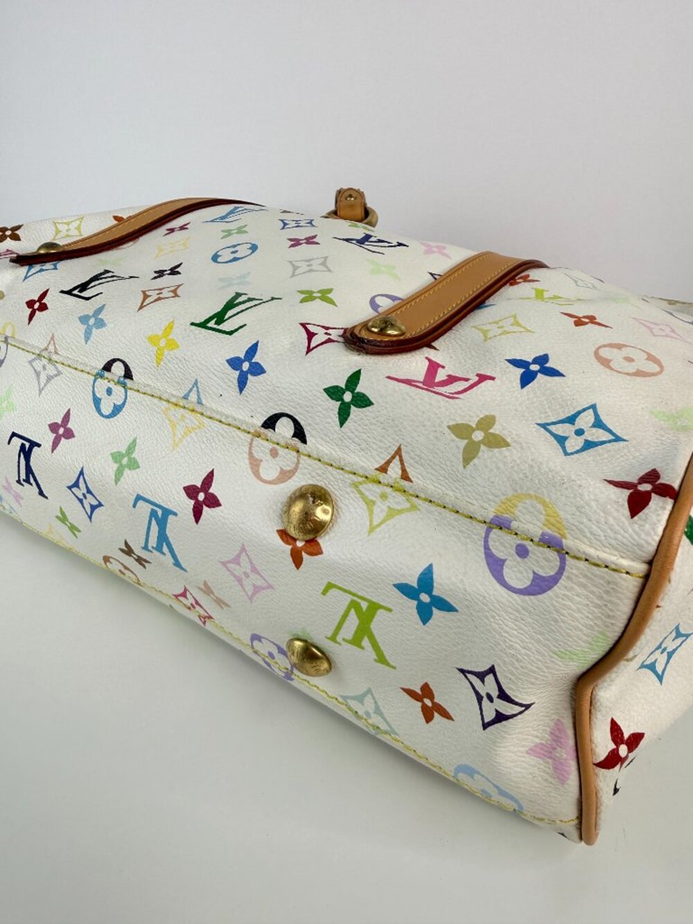 louis vuitton cabas piano handbag monogram multicolor - Picture 10 of 15